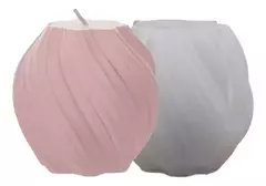 Molde Silicona Geométrico Espiral Grande Especial Velas, Jabones
