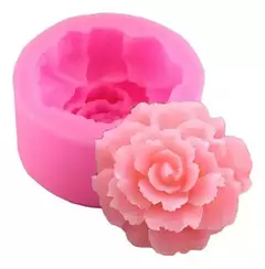 Molde De Silicona Flor Clavel Ideal Resina,porcelana,vela
