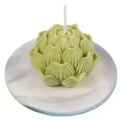 Molde De Silicona Flor De Loto Para Vela, Resina - comprar online