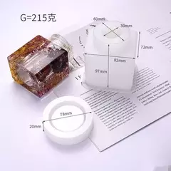 Molde De Silicona Rectangular Para Frascos Tapa Rosca en internet