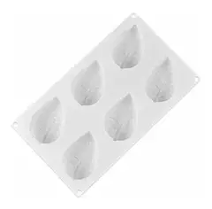 Molde Silicona 6 Hojas 3d Reposteria Chocolate Jabon - comprar online