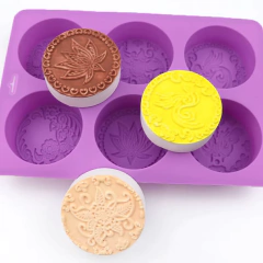 Molde Silicona Especial Ideal Jabones, Velas, Resina, Yeso - tienda online