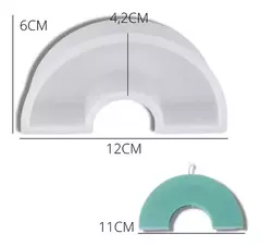 Molde Silicona Forma Arcoiris Plano - comprar online