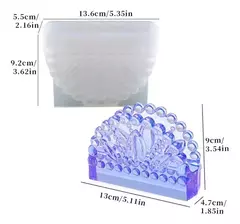 Molde De Silicona Para Resina Servilletero - comprar online