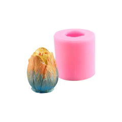 Molde de Silicona Tulipán Reutilizable para Velas, Vertido de Resina y Elaboración Artesanal