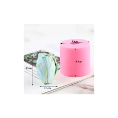 Molde de Silicona Tulipán Reutilizable para Velas, Vertido de Resina y Elaboración Artesanal - tienda online