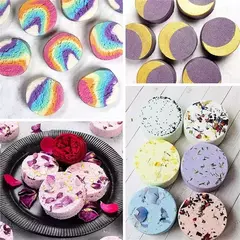 Molde De Silicona Para Velas De Noche,Pastillas, Jaboncitos redondos etc. - Lua Distribuidora