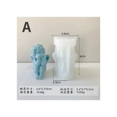 Molde de Silicona 3D Angelito - Ideal para Velas, Jabones, Resina y más en internet