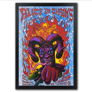 Poster Quadro Alice in Chains Down In A Hole Layne Staley Jerry Cantrell Mike Starr - comprar online