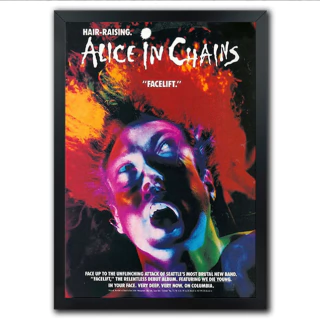 Poster Quadro Alice in Chains - comprar online