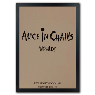 Poster Quadro Alice in Chains Would William DuVall Sean Kinney Nutshell Layne Staley - comprar online