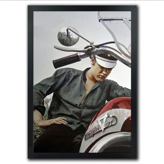Poster Quadro American Style Elvis Presley motorcycle - comprar online