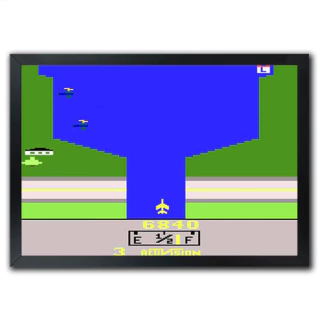 Poster Quadro Videogame Atari river raid - comprar online