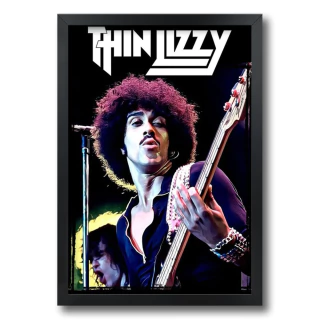 Poster Quadro Thin Lizzy Phil Lynott The Boys Are Back in Town Whiskey in the Jar - comprar online