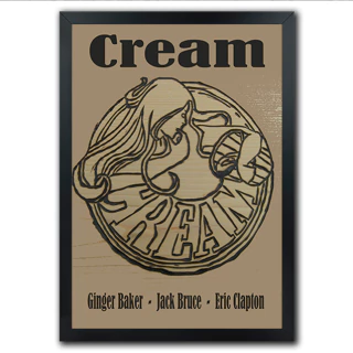 Poster Quadro Cream Sunshine Of Your Love - comprar online