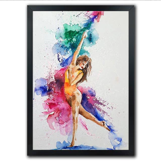 Poster Quadro Arte Contemporanea Dança moderna contemporânea - comprar online