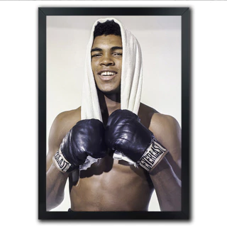 Poster Quadro Boxe Muhammad Ali Esportes Ringue Luta - comprar online
