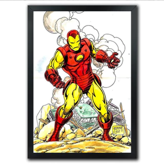 Poster Quadro Personagens Geek iron man - comprar online