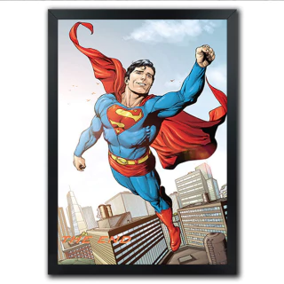 Poster Quadro Personagens Geek superman hq - comprar online