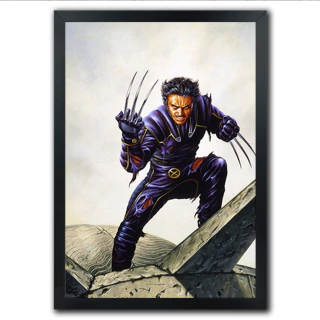 Poster Quadro Personagens Geek wolverine - comprar online