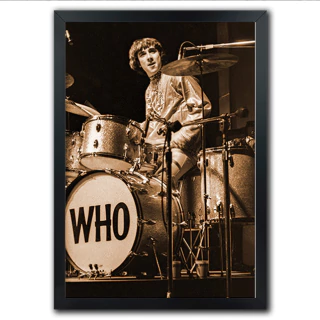 Poster Quadro The Who Pete Townshend John Entwistle Keith MoonBaba ORiley - comprar online