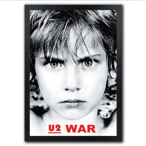 Posters e Quadros U2 - Decoração Rock Incrível