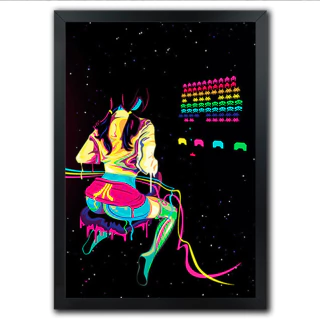 Poster Quadro Videogame game geek - comprar online