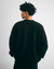 Underground Arg Sweter Black Maxi Buzo Cuello Redondo - comprar online
