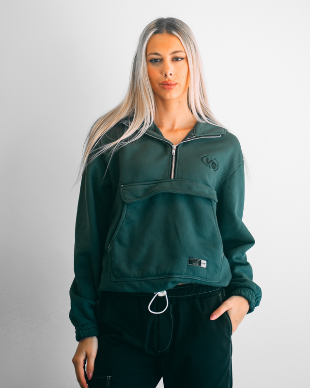 Circle Logo Grey Washed Anorak Goten thumbnail 2