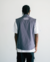 Extinction Logo Chaleco Gabardina Grey