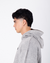Hoodie Boxy Extended Logo Washed