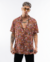 Camisa Hawaiana Kamal Orange