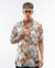 Camisa Hawaiana Rose Flower