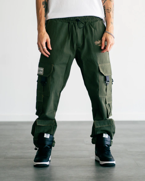 Scary Pantalon Cargo Ripstop Green thumbnail 2