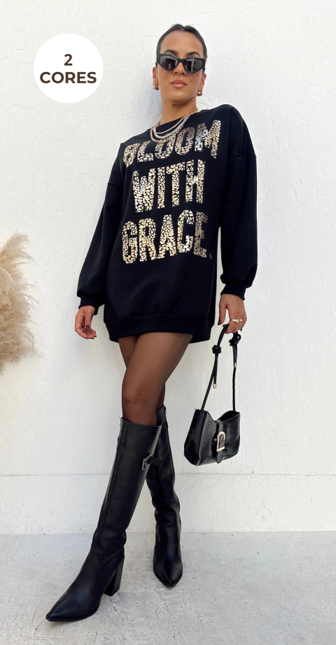 Maxi Moletom Gabi - comprar online