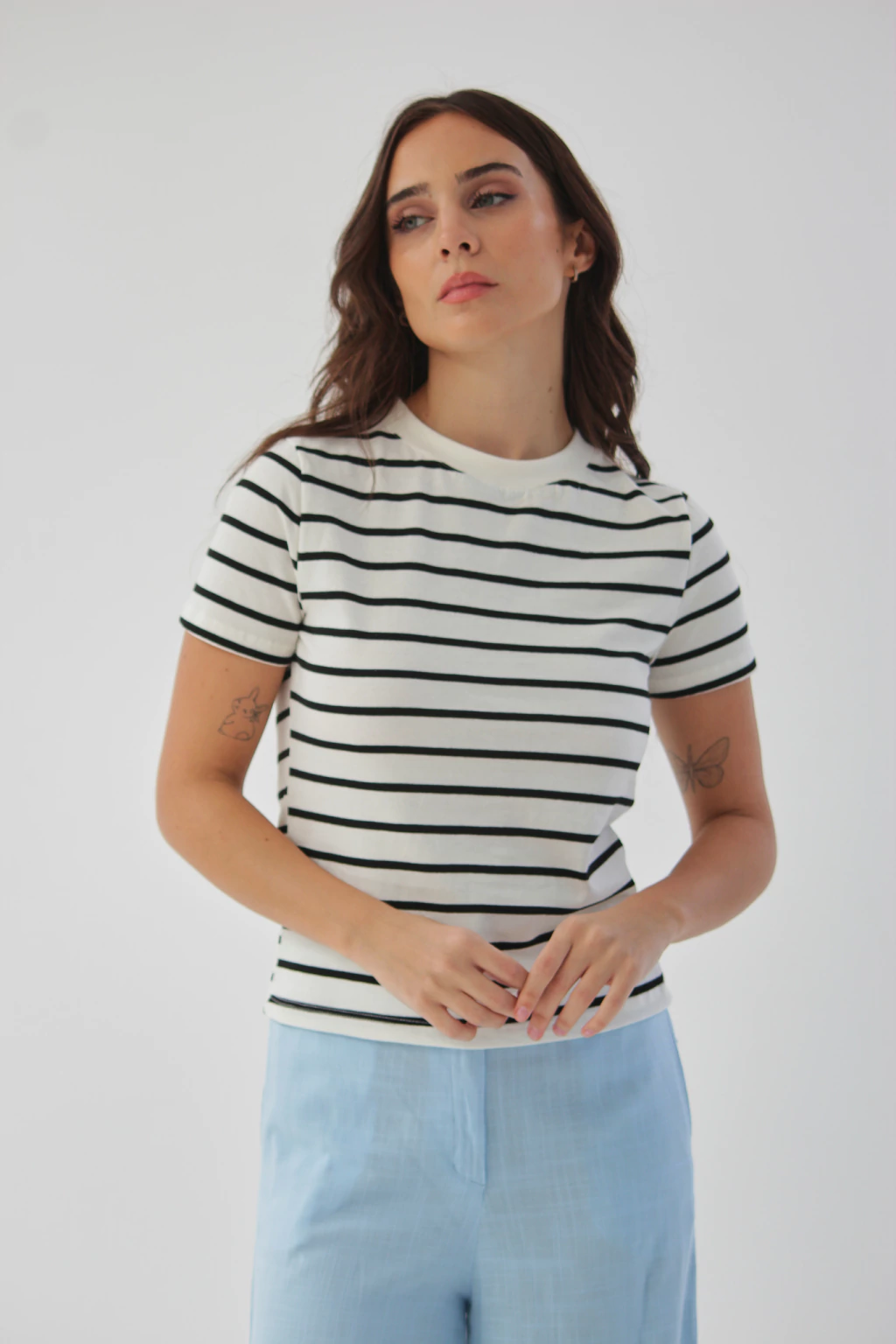 REMERA BASICA NN (RAYADO)