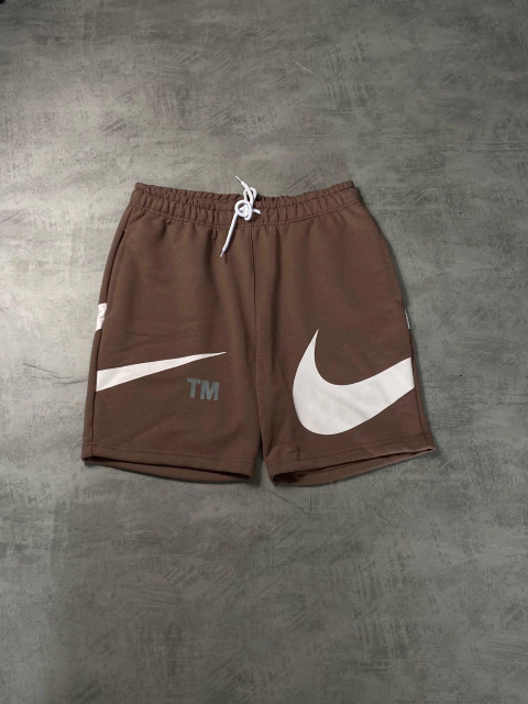 BERMUDA NK MOLETOM TM - MARROM