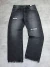 CALÇA BAGGY PRESENCE DESTROYED BALCK REF 7587 - CINZA ESCURO