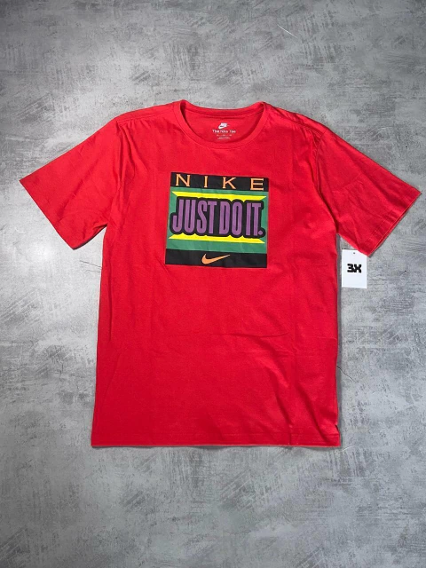 CAMISETA NK JUST DO IT REF 01 - VERMELHO
