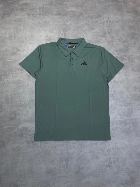 CAMISETA POLO ADD DRI-FIT SWOOSH EMBORRACHADO - VERDE CLARO