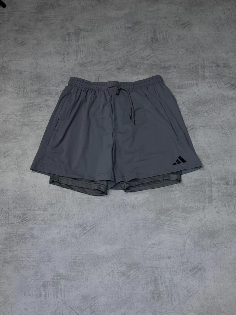 BERMUDA ADD DRI-FIT COM SHORT TERMICO - CINZA