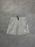 BERMUDA NK DRI-FIT SWOOSH FAIXA LATERAL BRANCA - CINZA