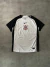 CAMISETA NK CORINTHIANS 25/26 LANÇAMENTO TORCEDOR - BRANCO E PRETO