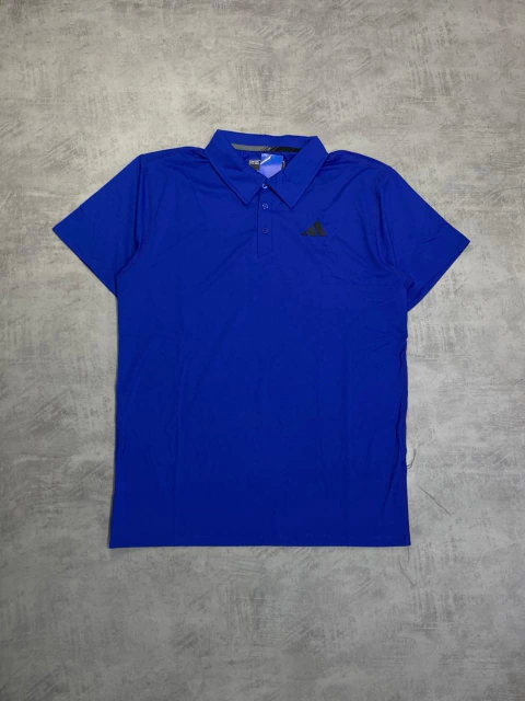 CAMISETA POLO ADD DRI-FIT SWOOSH EMBORRACHADO - AZUL