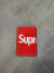 PORTA CARTÃO SUPREME X LOUIS VUITTON - VERMELHO - 3X COMPANY