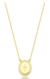 Corrente Oval Com Crucifixo