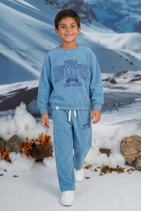 Conjunto Kids Rustico Bruno