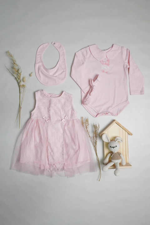 Set de 4 piezas Salmon