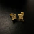 BRINCO QUADRADO CRAVEJADO COM ZIRCÔNIAS ( 16 PEDRAS ) ( 8MM x 8MM ) - comprar online