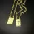 ESCAPULÁRIO TUDO POSSO + CRUCIFIXO VAZADO ( 2MM ) ( CARRIER CADEADO ) na internet